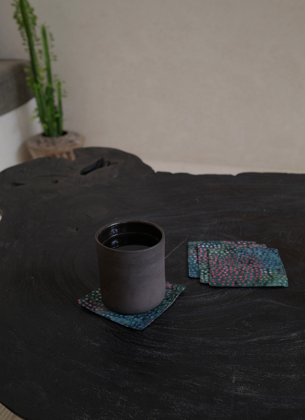 Glass Mirage Coasters (set of 4)