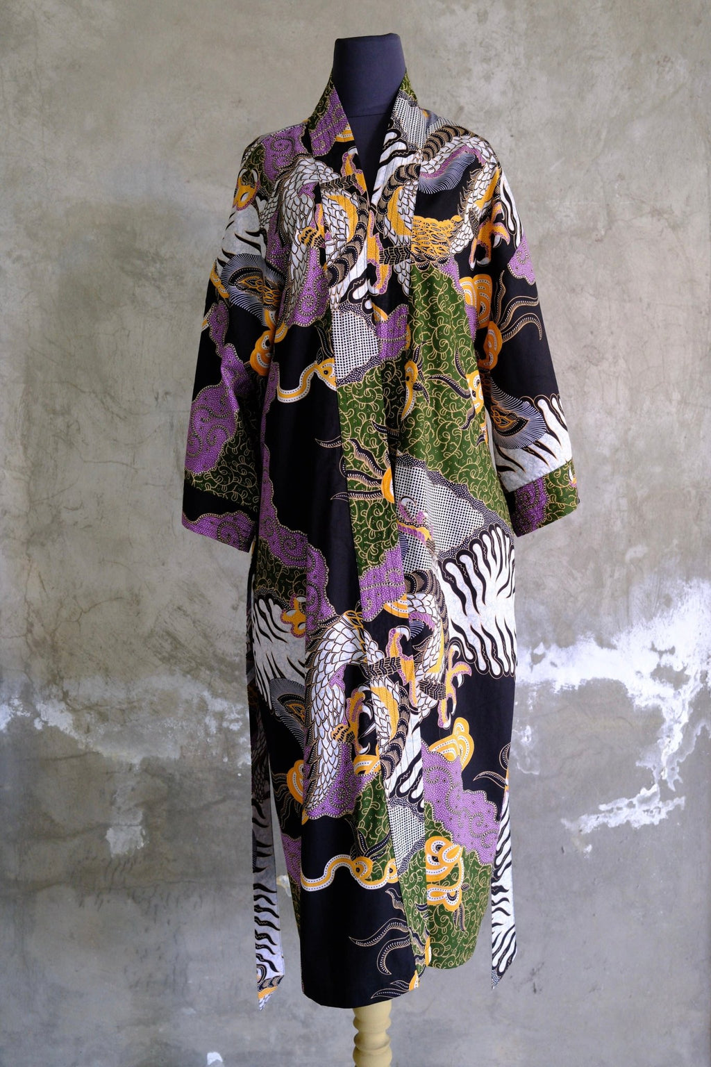 Batik Kimono Robe | The Aviary - Hand and Ember