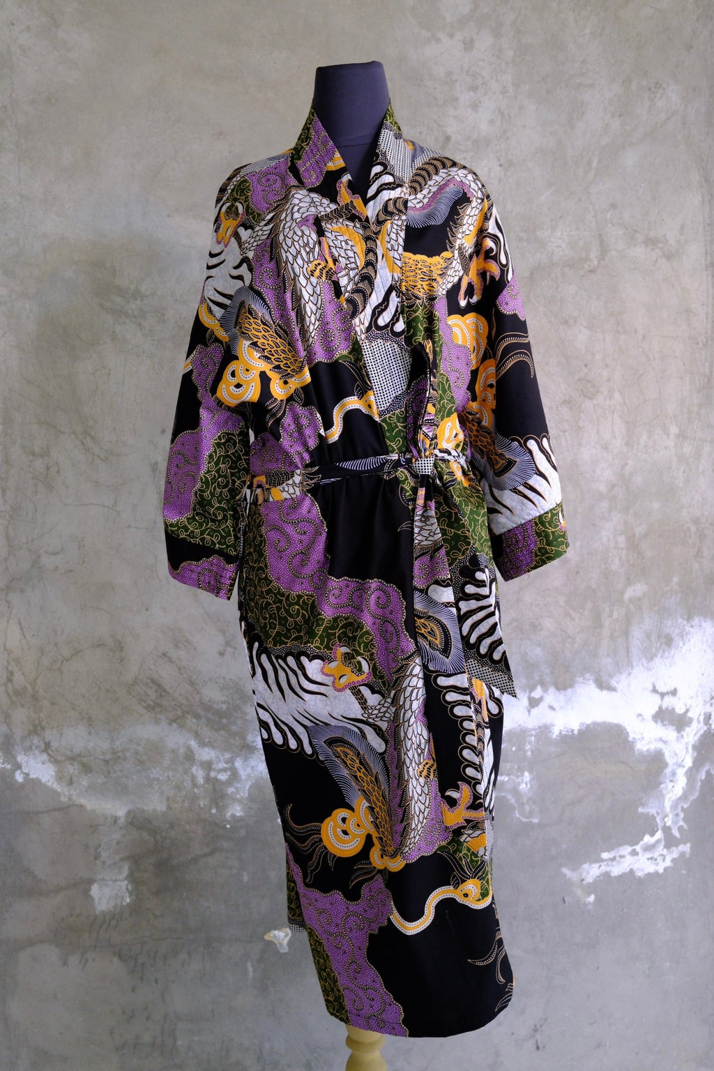 Batik Kimono Robe | The Aviary - Hand and Ember