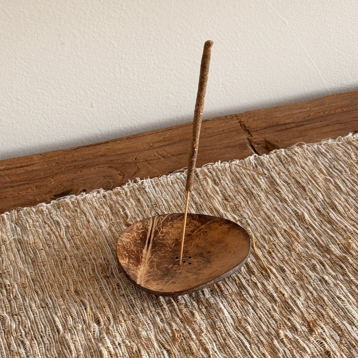 Coconut Incense Holder - Hand and Ember