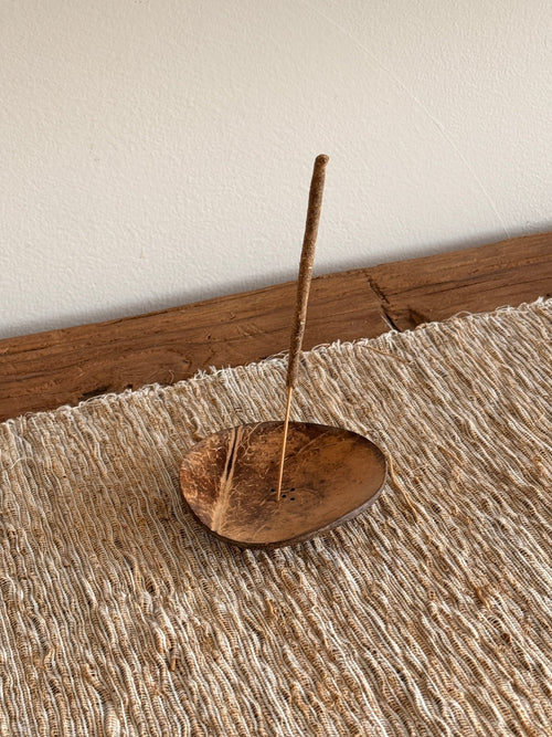 Coconut Incense Holder - Hand and Ember