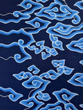 Hand-Drawn Mega Mendung Batik Tulis Textile | Hand and Ember - Blue