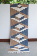 Hand - Woven Plant - Dyed Wall Hanging 04 - Hand and Ember