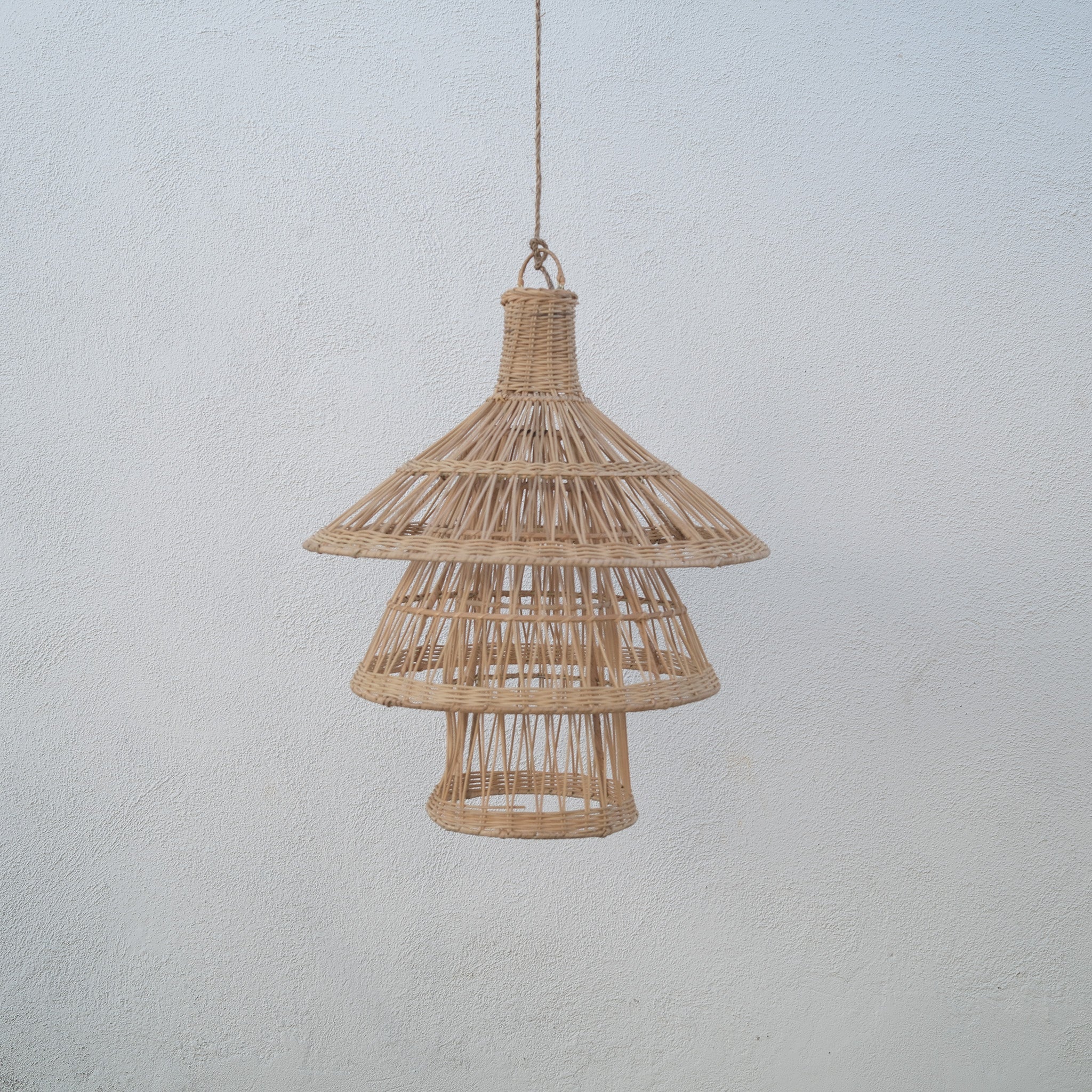 Mushroom Lamp Woven (M) - Hand and Ember