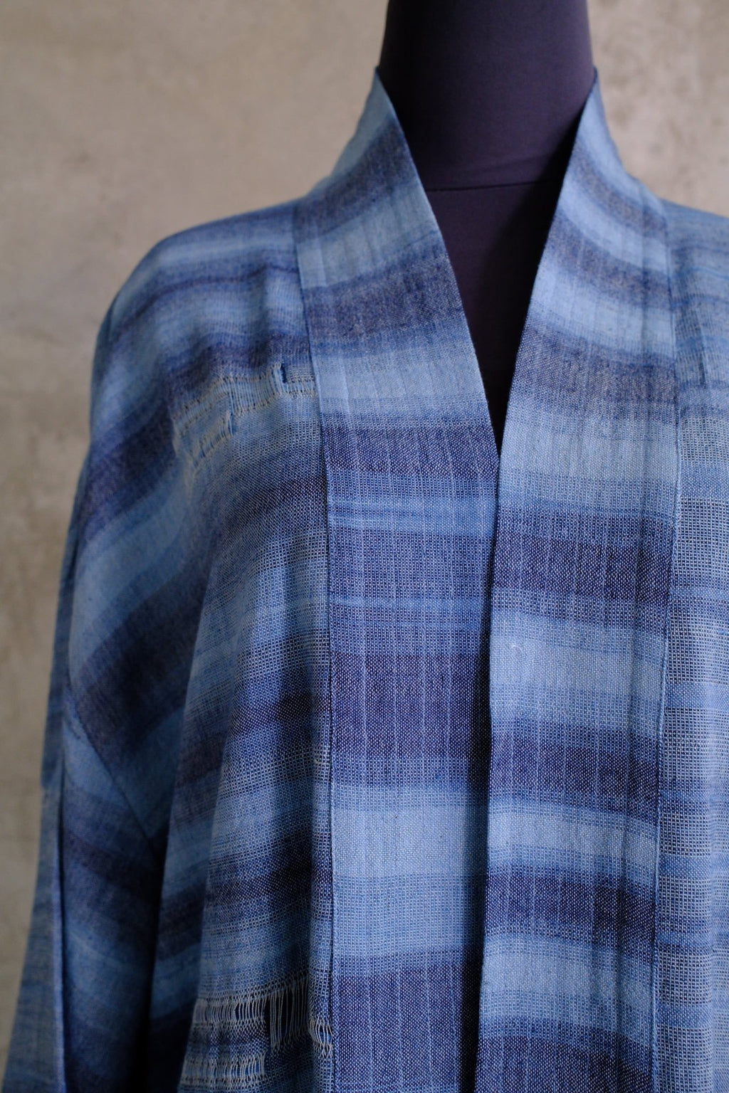 Lightweight Cotton Kimono Robe - The Blue Hour | Hand and Ember