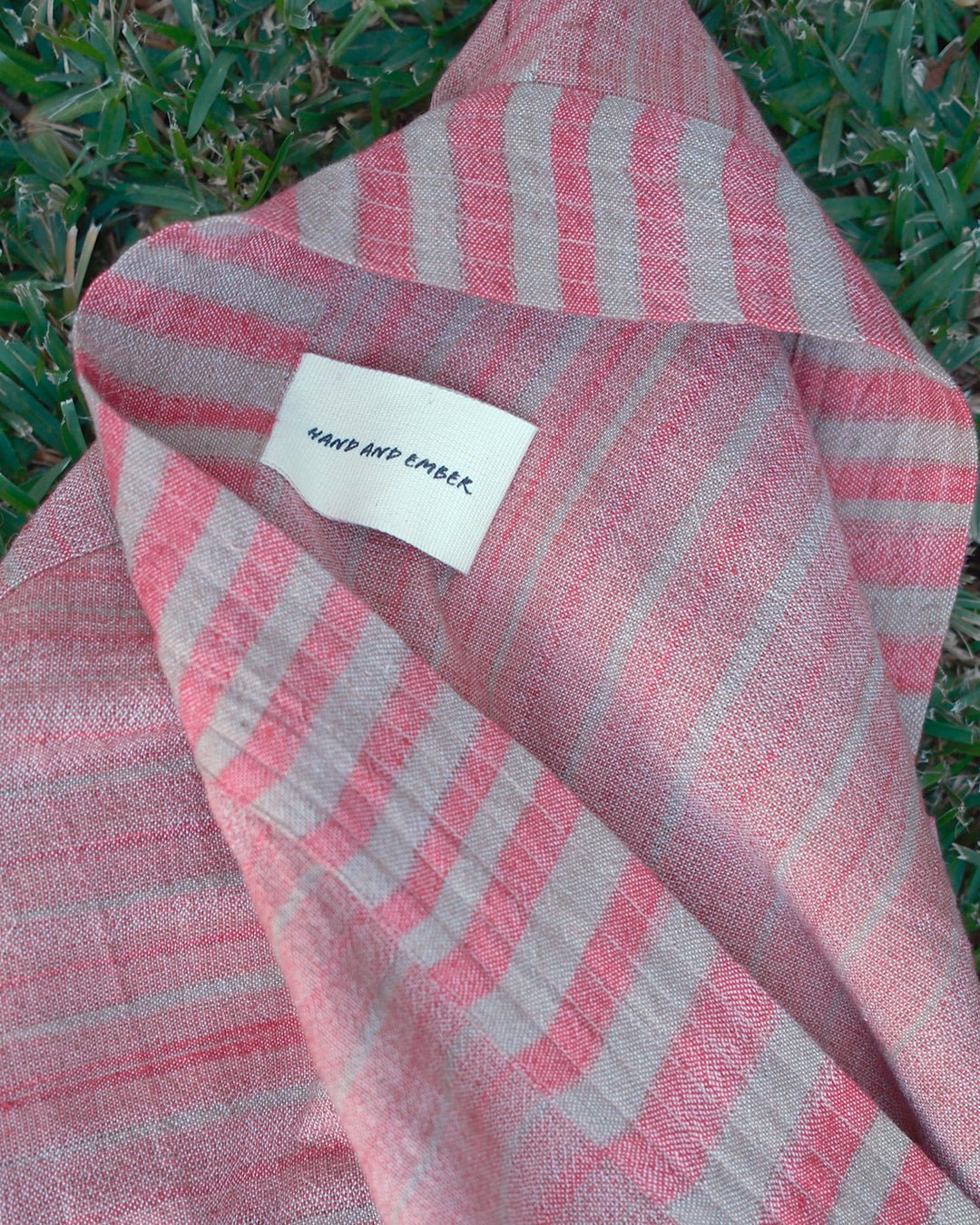 Cotton Kimono Robe Hand-dyed - The Dusk Line | Hand and Ember