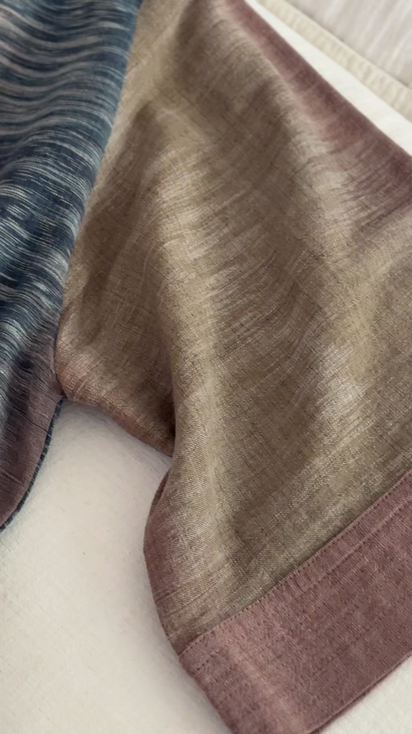 Cotton Kimono Robe Hand Dyed: The Sand Wash | Hand and Ember