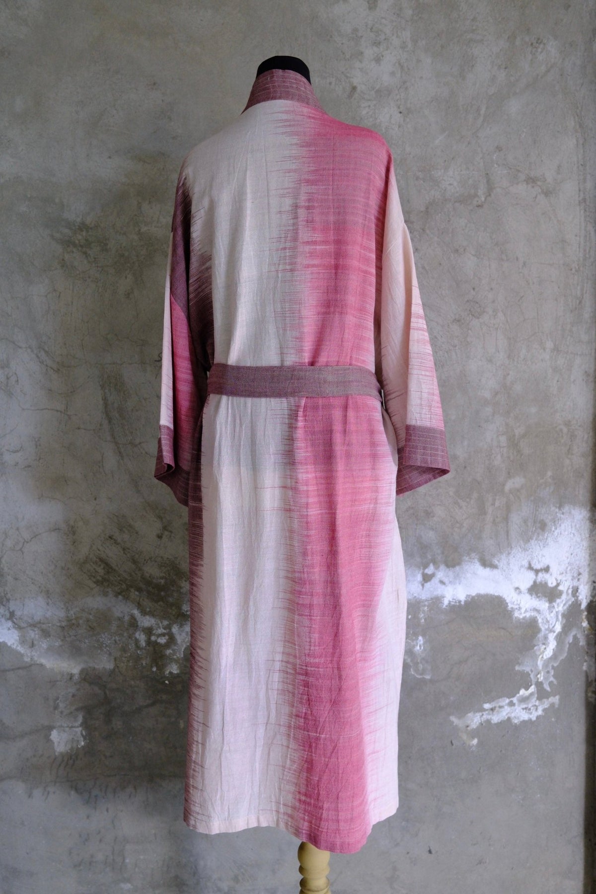 Cotton Kimono Robe: Plant Dyed | The Hazy Glow | Hand and Ember