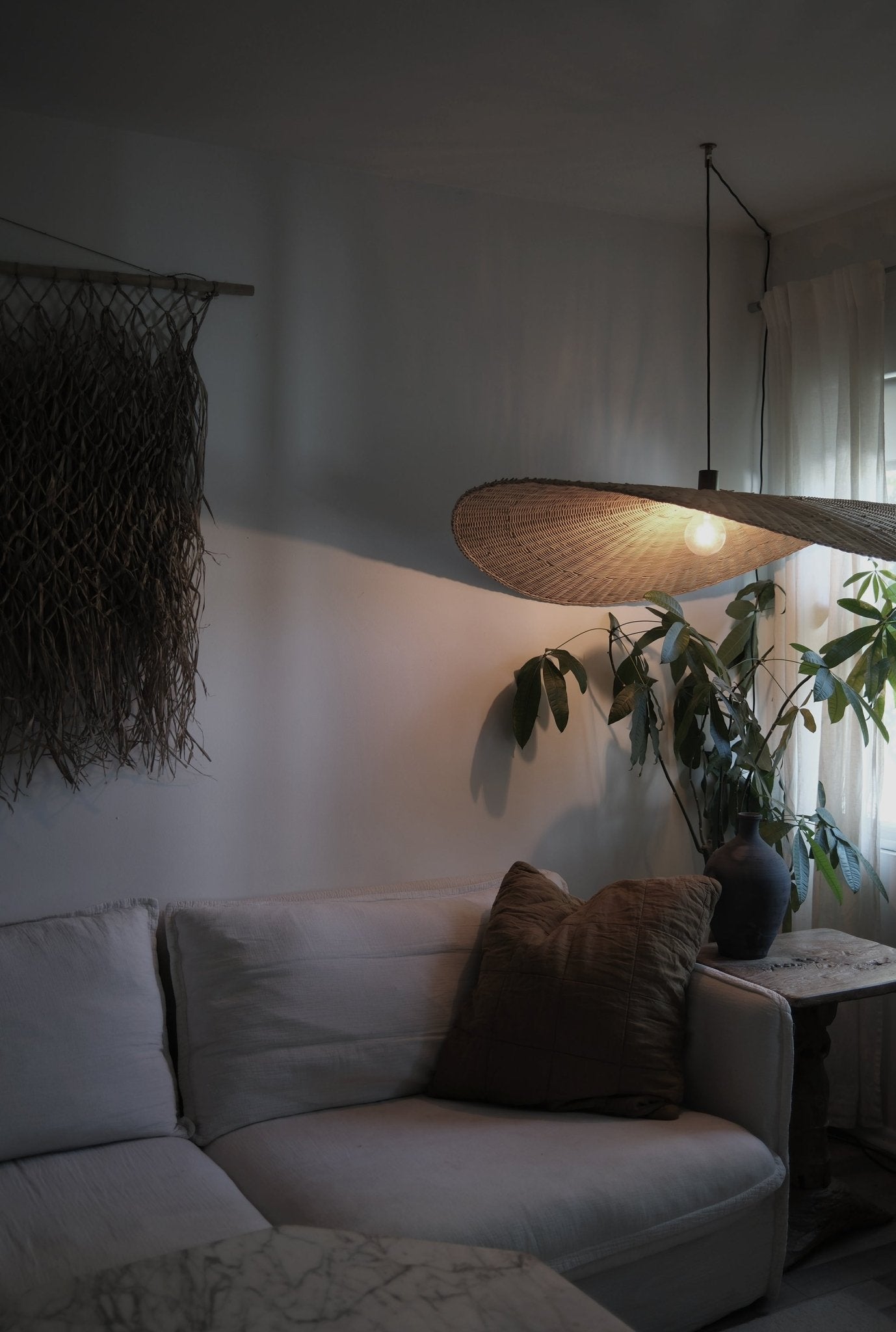 Umbrella Lamp - Hand and Ember